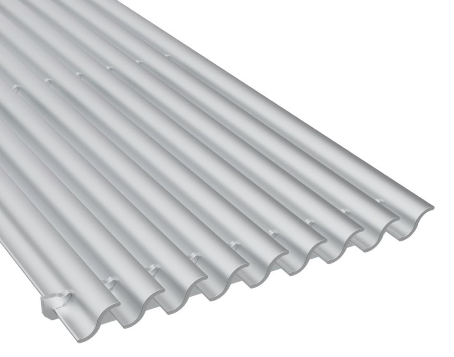 ADO Lüftungsgitter aus Aluminium S-Lamellen LG-KS