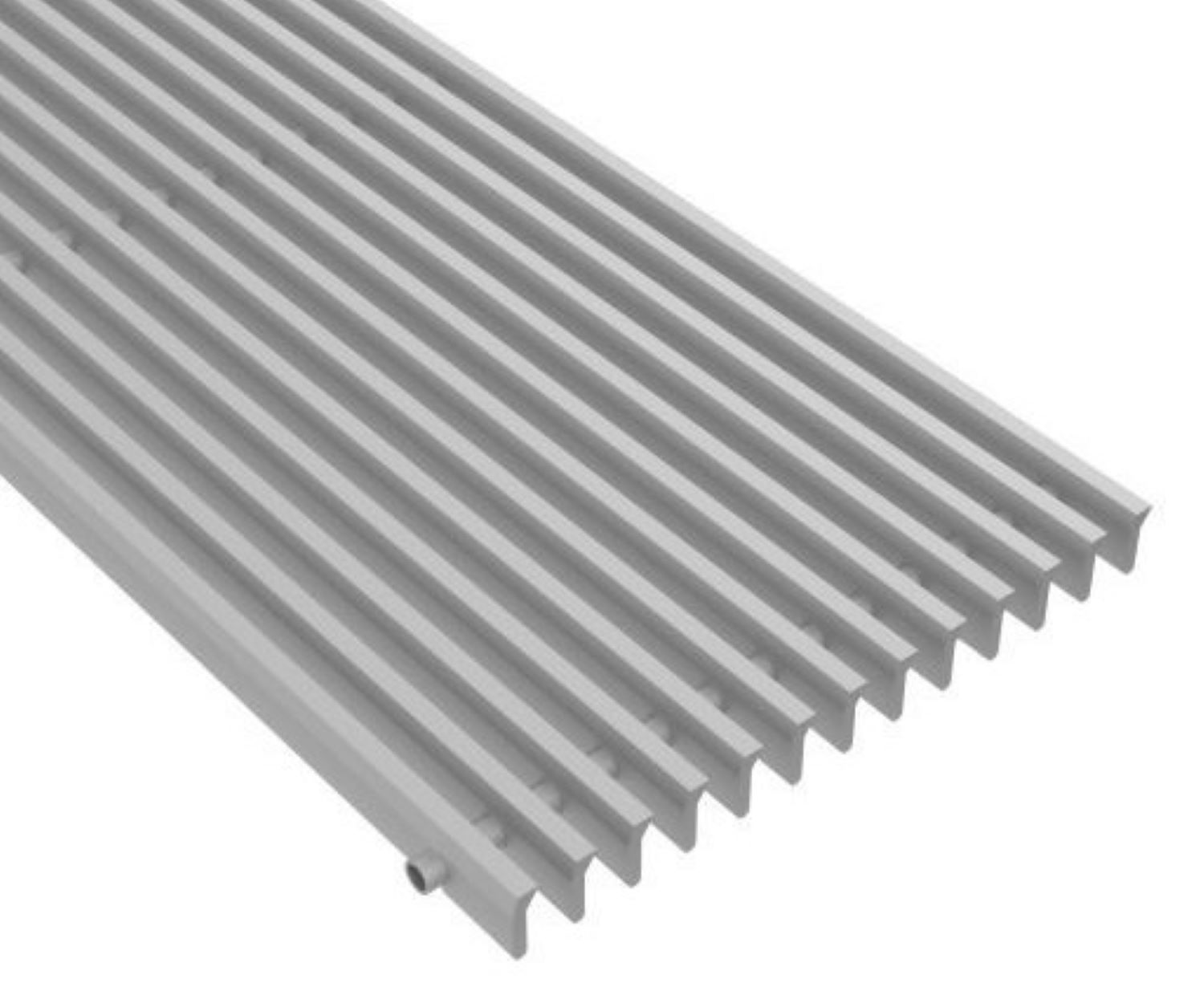 ADO Lüftungsgitter aus Aluminium TS-Profil LG-TS