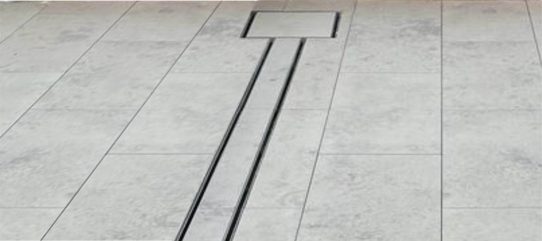 ADO Steinrinne FRI-SU mit Doppelschlitz Referenz Balkon