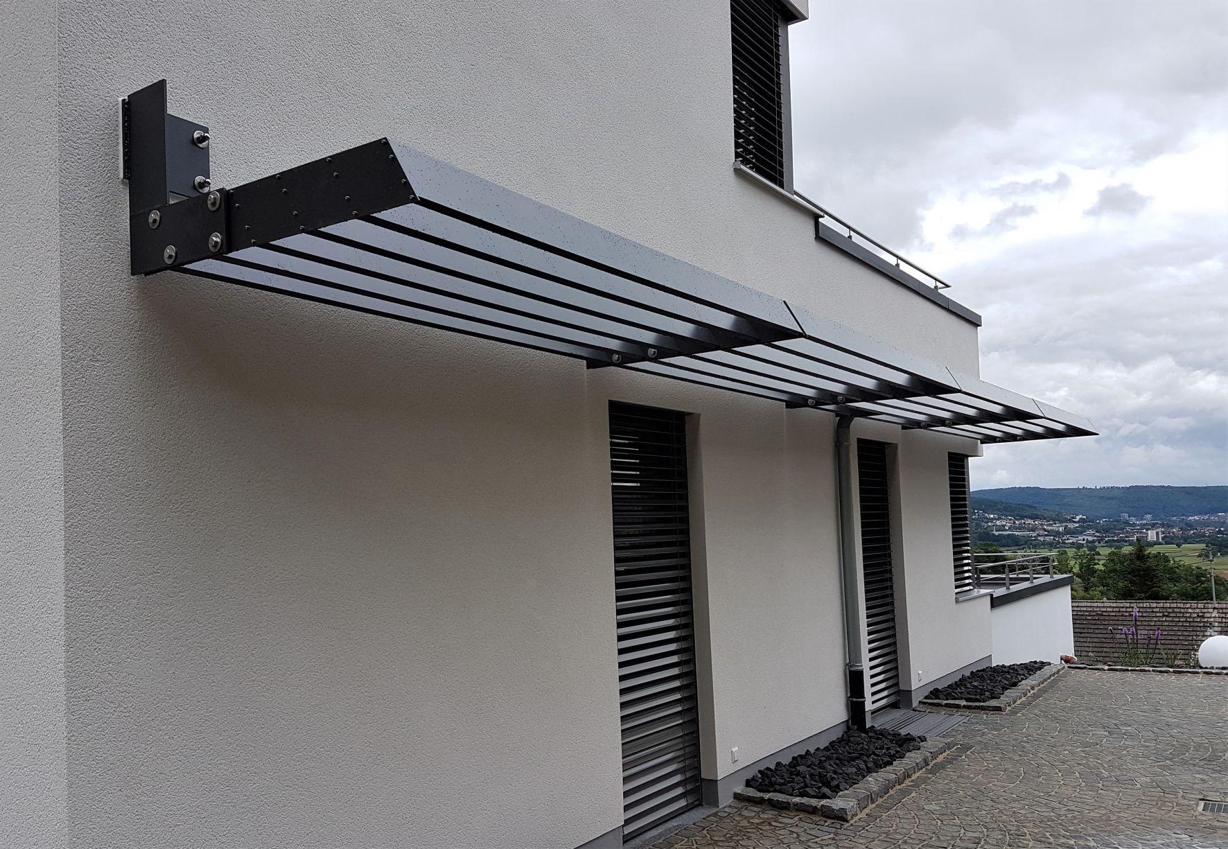 ADO Sonnenschutz SB aus Aluminium Referenz Einfamilienhaus