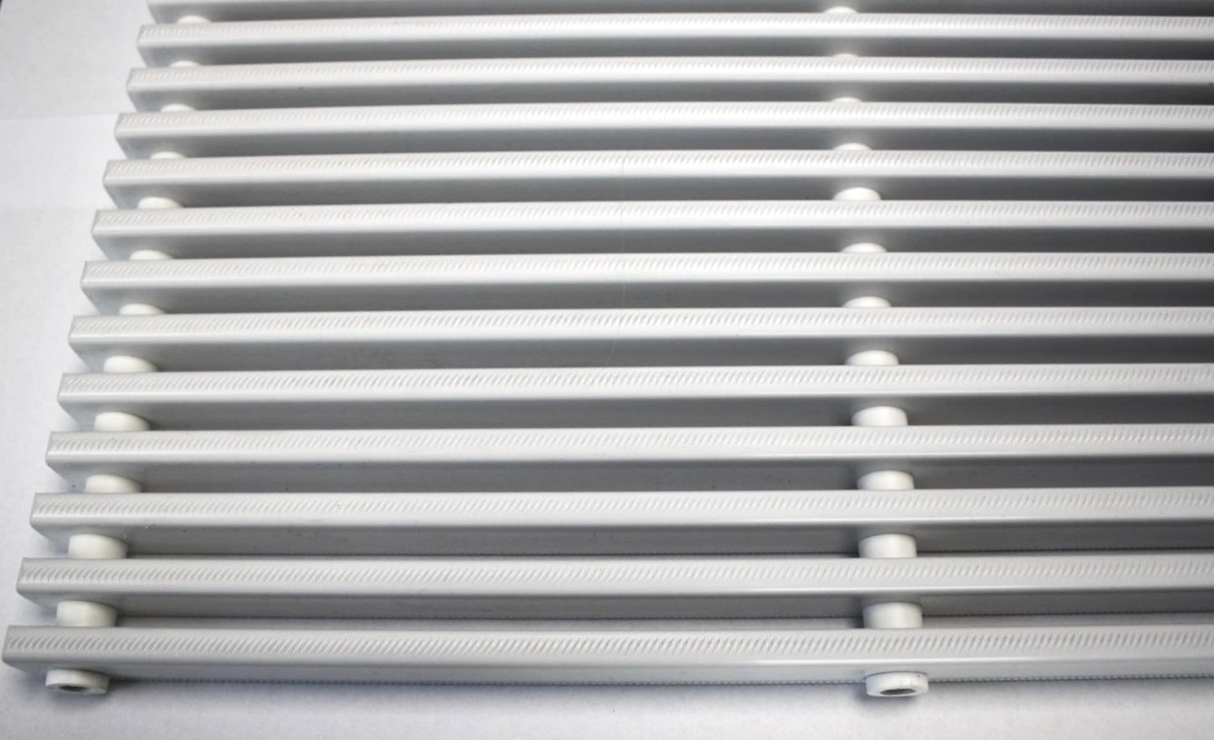 ADO Schwimmbadrost Bäderrost SR rollbar mit Federverbindung