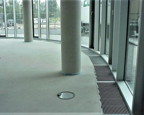 ADO Kammroste Linearroste KR-Alu-T im Innenbereich