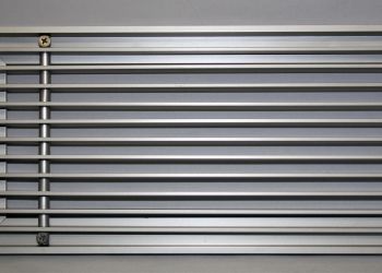 ADO Befestigungslösung Lüftungsgitter durch Rundrohr anschraubbar