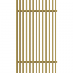 ADO Rollroste Heizungsroste Alu-FL gold eloxiert