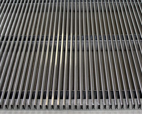 ADO Kammroste Linearroste KR-6-V2A aus Edelstahl-Hohlprofil patentiert