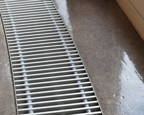 ADO Rollroste Heizungsroste Alu-FL in Bogenform als Bodenkonvektorabdeckung